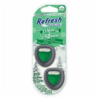 Refresh Your Car!® Mini Diffusers Perfect Pine Auto Air Freshener Perspective: Main