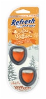 Refresh Your Car!® Mini Diffusers Pumpkin Patch Auto Air Freshener Perspective: Main