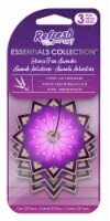 Refresh Your Car!® Essentials Collection Stress Free Lavender Paper Air Fresheners Perspective: Main
