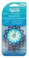 Refresh Your Car!® Essentials Collection Rejuvenating Ocean Breeze Paper Air Fresheners Perspective: Main