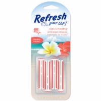 Refresh Your Car!® Hawaiian Sunrise Odor Eliminating Auto Vent Sticks