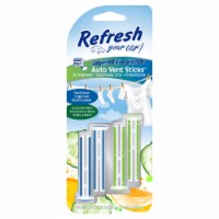 Refresh Your Car!® Cucumber Melon & Fresh Linen Odor Eliminating Auto Vent Sticks