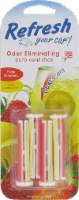 Refresh Your Car!® Fresh Strawberry & Cool Lemonade Dual Scent Odor Eliminating Auto Vent Sticks