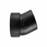 Sim Supply Street Elbow, 4 x 4 in Schedule 40,Black  02987