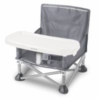 Summer™Infant Pop 'N Sit Portable Booster Chair Multiple Use 6 Months - 3 Yrs - Grey Perspective: Main