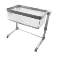 Ingenuity SwaddleMe Beginnings Compact Multi Position Baby Bassinet Gray Tweed 1 Piece Fry s Food Stores