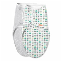 SwaddleMe Luxe Easy Change Gum Dots Swaddle Perspective: Main