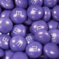 500 Pcs Purple M&M's Candy Milk Chocolate (1lb, Approx. 500 Pcs) Bulk Candy