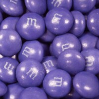 5,000 Pcs Purple M&M's Candy Milk Chocolate (10lb Case, Approx. 5,000 Pcs)