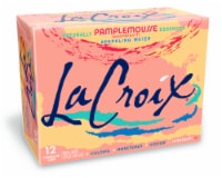 LaCroix® Grapefruit Flavored Sparkling Water Cans Perspective: Main