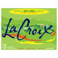 LaCroix® Key Lime Flavored Sparkling Water Cans