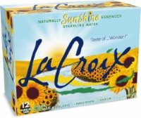 LaCroix Sparkling Water, Sunshine, 12 Fl Oz, Pack of 12 Perspective: Main