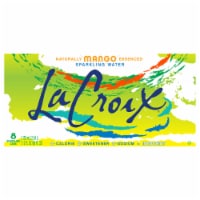 LaCroix® Mango Flavored Sparkling Water Cans Perspective: Main