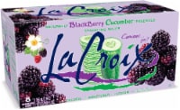 LaCroix Sparkling Water, BlackBerry Cucumber, 12 Fl Oz (Pack of 8) Perspective: Main