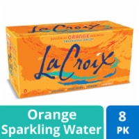 LaCroix® Orange Flavored Sparkling Water Cans