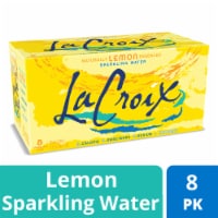 LaCroix® Lemon Flavored Sparkling Water Cans
