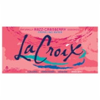 LaCroix® Razz-Cranberry Flavored Sparkling Water Cans