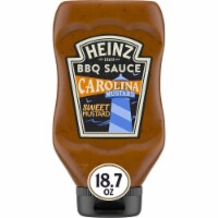 Heinz Carolina Mustard Style Sweet Mustard BBQ Sauce, Bottle Perspective: Main