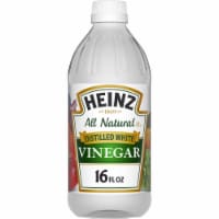 Heinz All Natural Distilled White Vinegar with 5% Acidity, Bottle Perspective: Main