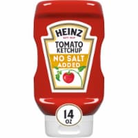 Heinz No Salt Added Tomato Ketchup Perspective: Main