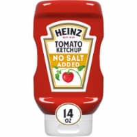Heinz No Salt Added Tomato Ketchup Perspective: Main