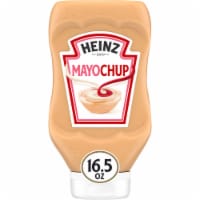 Heinz Mayochup Mayonnaise & Ketchup Sauce, Bottle Perspective: Main