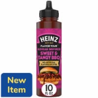 Heinz Flavor Tour Korean Inspired Sweet & Tangy BBQ Sauce, Bottle Perspective: Main