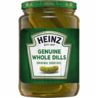Heinz Genuine Whole Original Sour Dill Pickles, Jar Perspective: Main