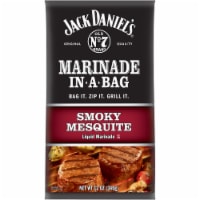 Jack Daniel's Smoky Mesquite In-A-Bag Marinade Pouch Perspective: Main
