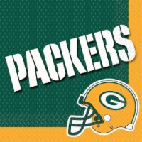Amscan Green Bay Packers Napkins Perspective: Main