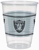 16oz 25ct Plastic Cups Las Vegas Raiders Perspective: Main