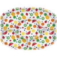 BuySeasons 268131 Hello Summer Sectional Plastic Platter