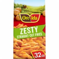 Ore-Ida Zesty Straight Seasoned French Fries Fried Frozen Potatoes