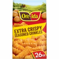 Ore-Ida Extra Crispy Seasoned Crinkles French Fries Fried Frozen Potatoes