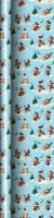 Plus Mark Mickey Mouse on Blue Wrapping Paper Perspective: Main