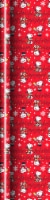Plus Mark Peanuts on Red Wrapping Paper Perspective: Main