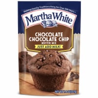 Martha White Chocolate Chocolate Chip Muffin Mix, 7.4 Oz Bag Perspective: Main