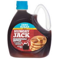 Hungry Jack Zero Sugar Butter Syrup, 24.0 Fl Oz Bottle Perspective: Main