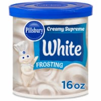 Pillsbury Creamy Supreme White Frosting, 16 Oz Tub Perspective: Main