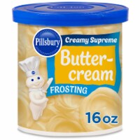Pillsbury Creamy Supreme Buttercream Frosting, 16 Oz Tub Perspective: Main