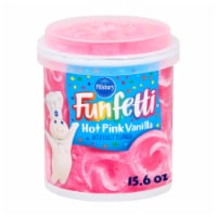 Pillsbury Funfetti® Confetti Vanilla Frosting - Hot Pink Perspective: Main