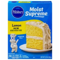 Pillsbury Moist Supreme® Premium Lemon Cake Mix Perspective: Main