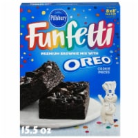 Pillsbury Funfetti Premium Brownie Mix with OREO Cookie Pieces