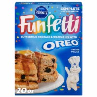 Pillsbury Funfetti Complete Buttermilk Waffle and Pancake Mix with OREO Cookie Pieces