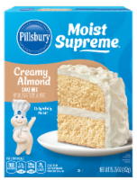 Pillsbury Moist Supreme® Premium Creamy Almond Cake Mix Perspective: Main