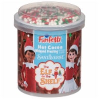 Pillsbury Funfetti® The Elf® on the Shelf Hot Cocoa Whipped Frosting With Sprinkles Perspective: Main