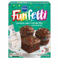 Pillsbury Funfetti Chocolate Cake Mix with Candy Bits
