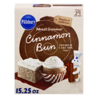 Pillsbury Moist Supreme Premium Cinnamon Bun Cake Mix