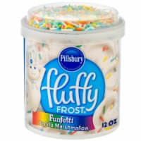 Pillsbury Fluffy Frost Funfetti Vanilla Marshmallow Flavored Frosting Perspective: Main