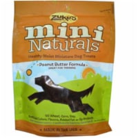 Zukes AY38031 Zukes Mini Naturals Peanut Butter Dog Treats Perspective: Main